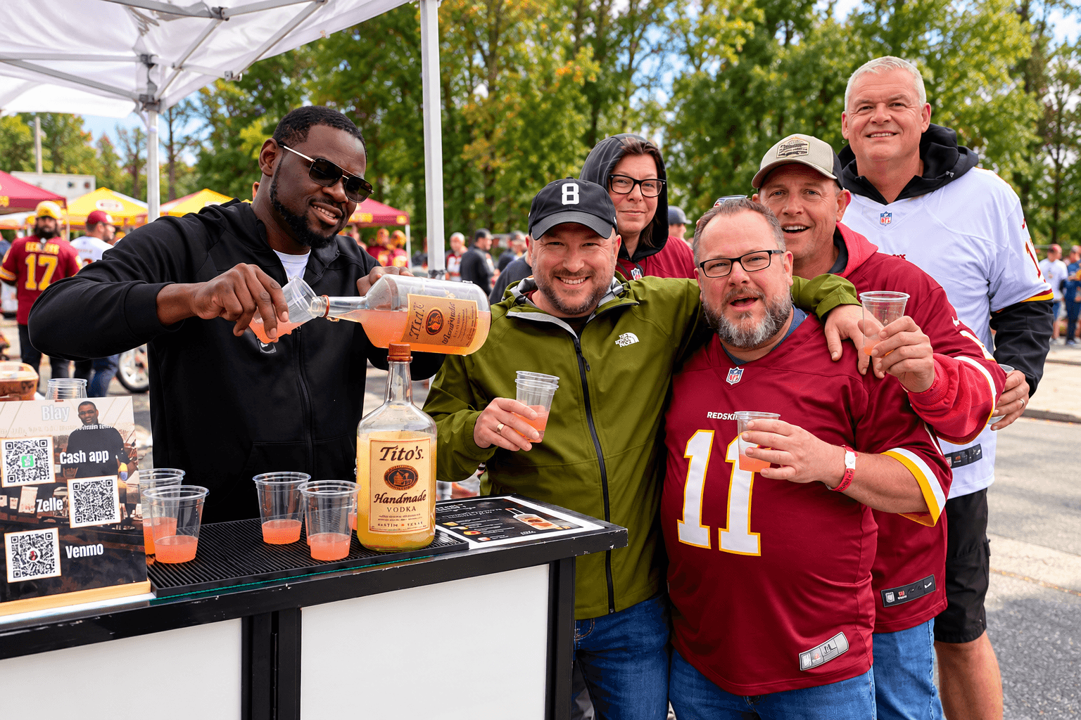 The Ultimate Washington Tailgate | Food, Open Bar & Game-Day Energy