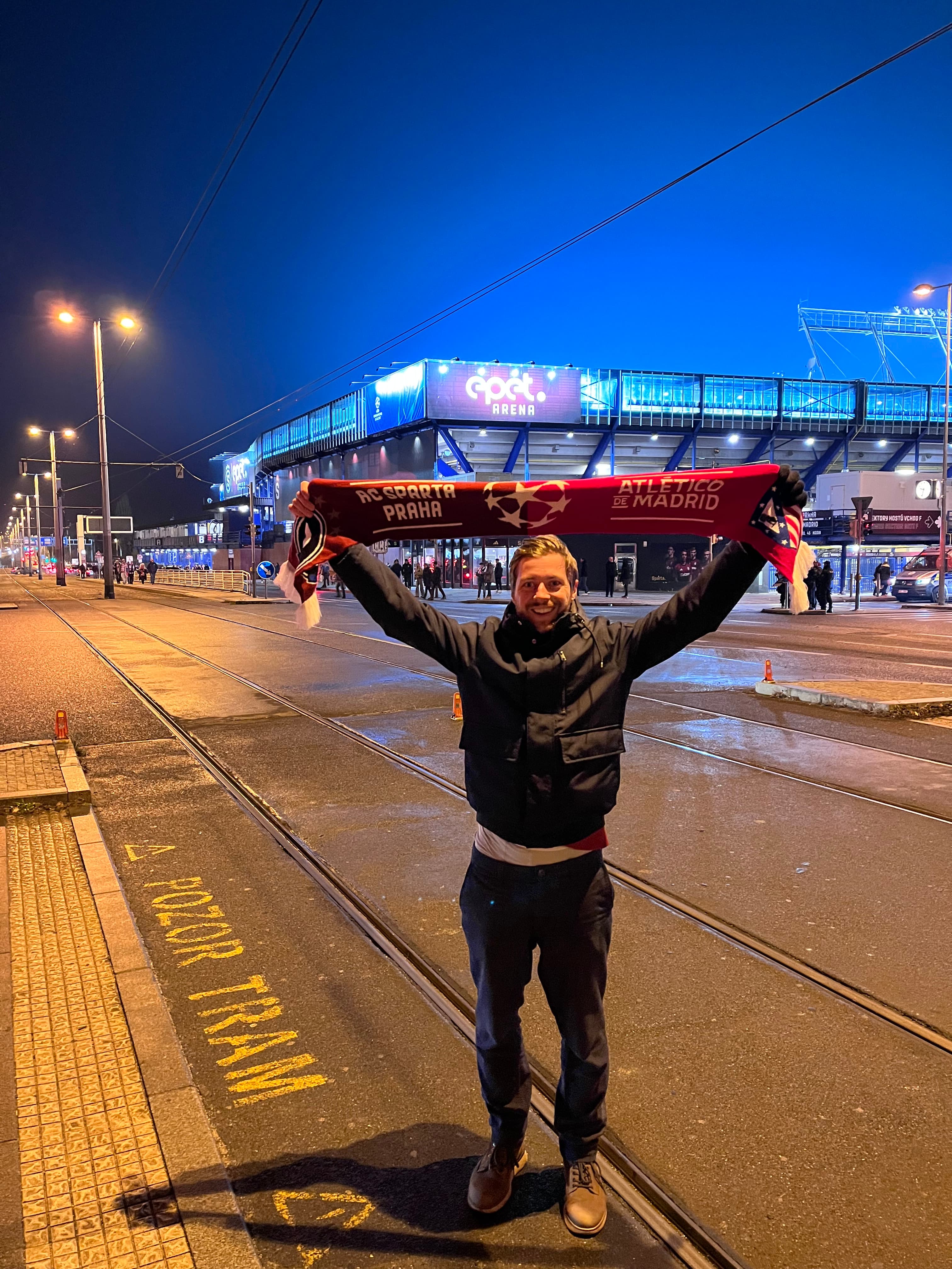 Way to the stadium