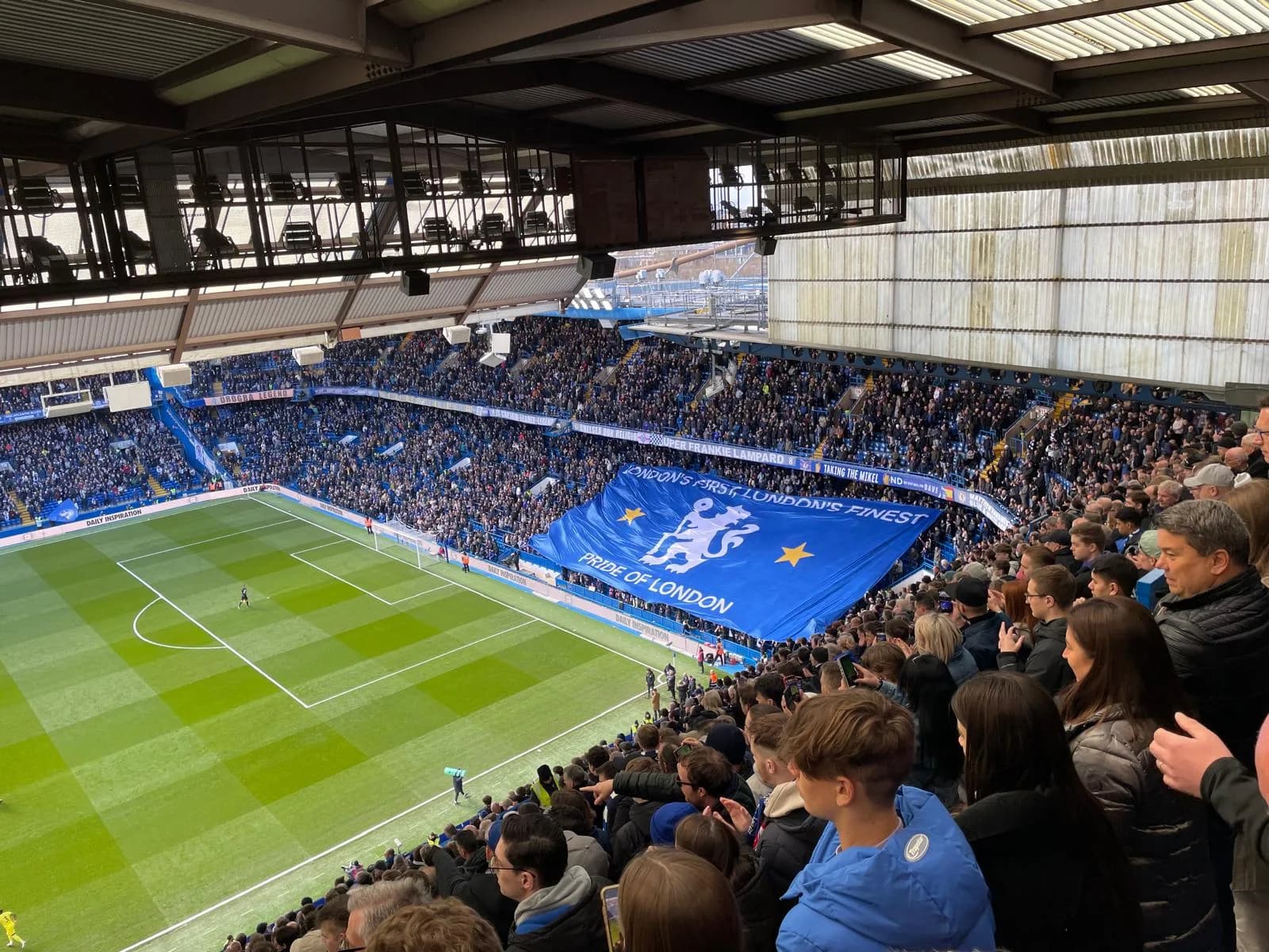 Chelsea FC Matchday Experience at Stamford Bridge