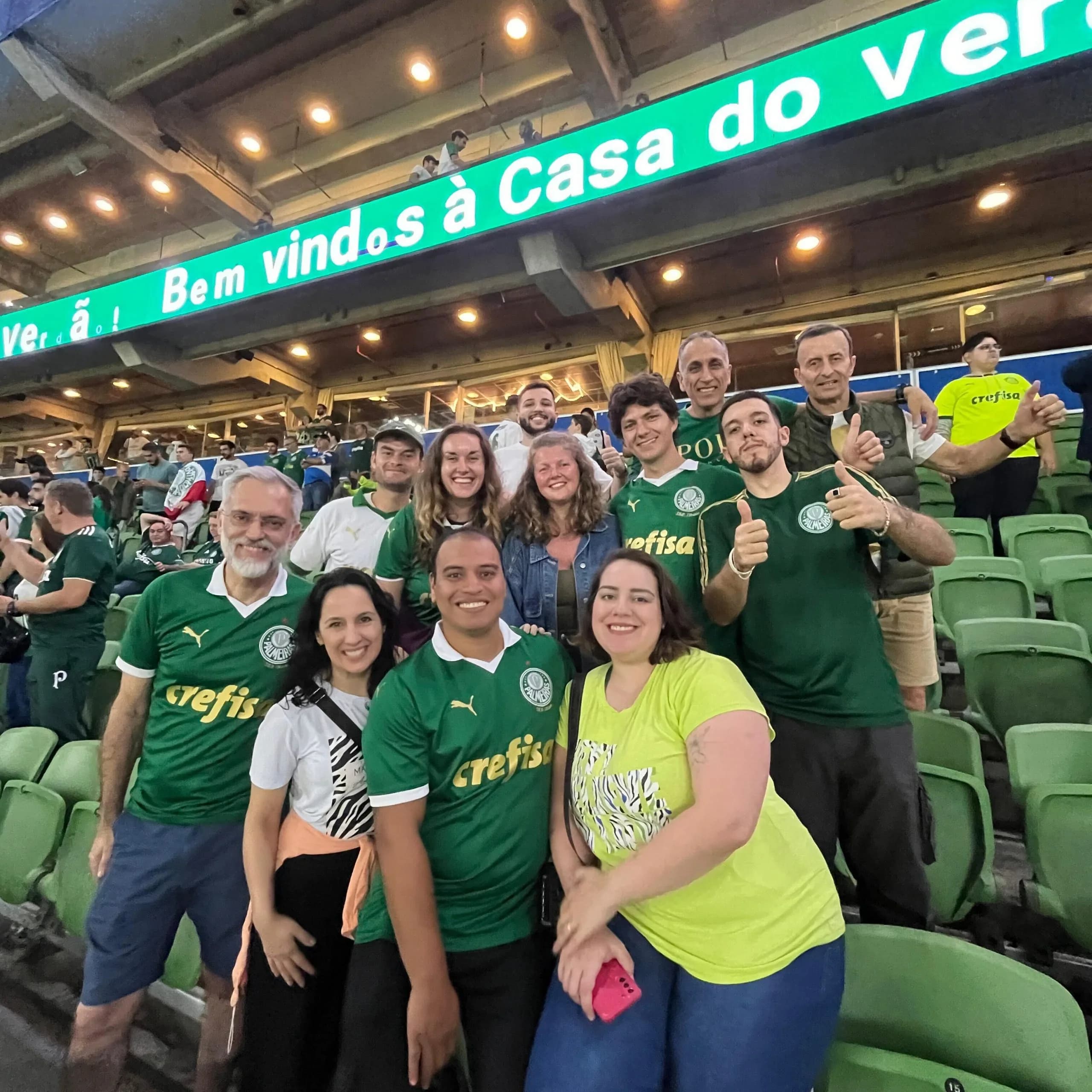 SE Palmeiras Matchday Experience with local fan