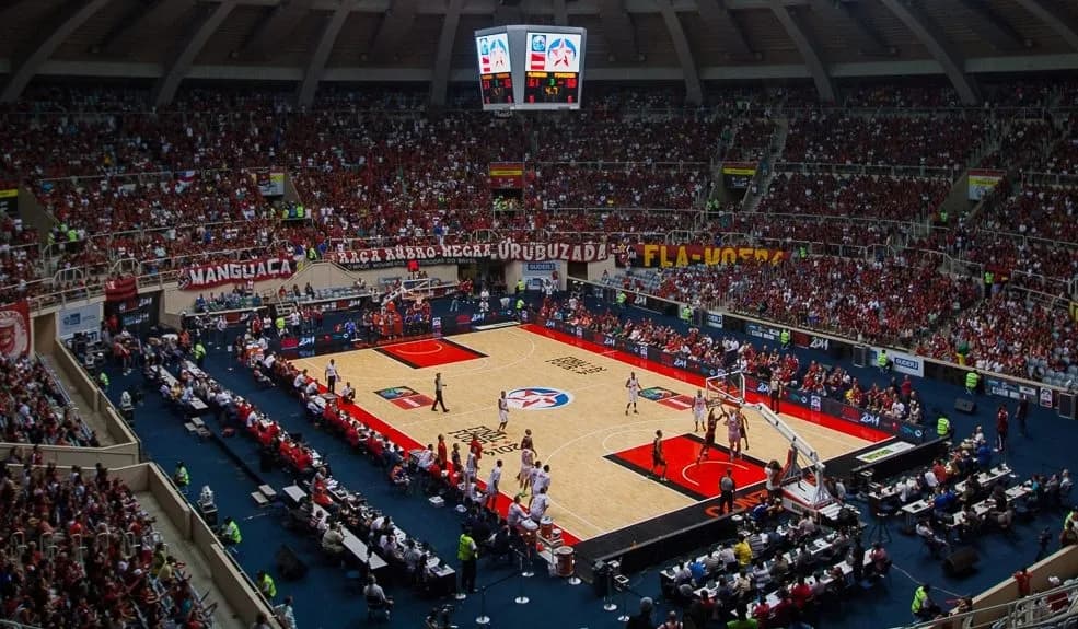 Watch Flamengo Basketball Live at Maracanãzinho
