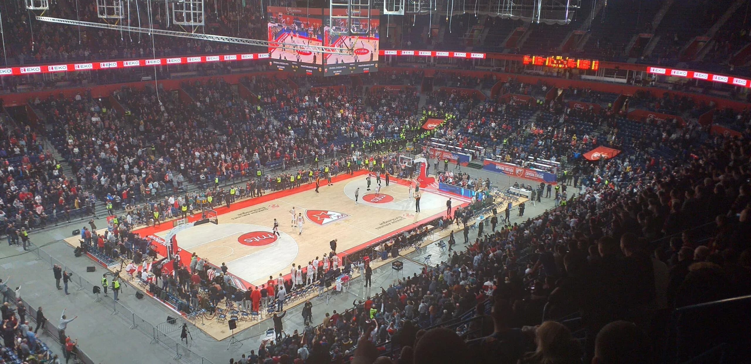 VIP Red Star Belgrade Basketball Matchday Experience – EuroLeague Night