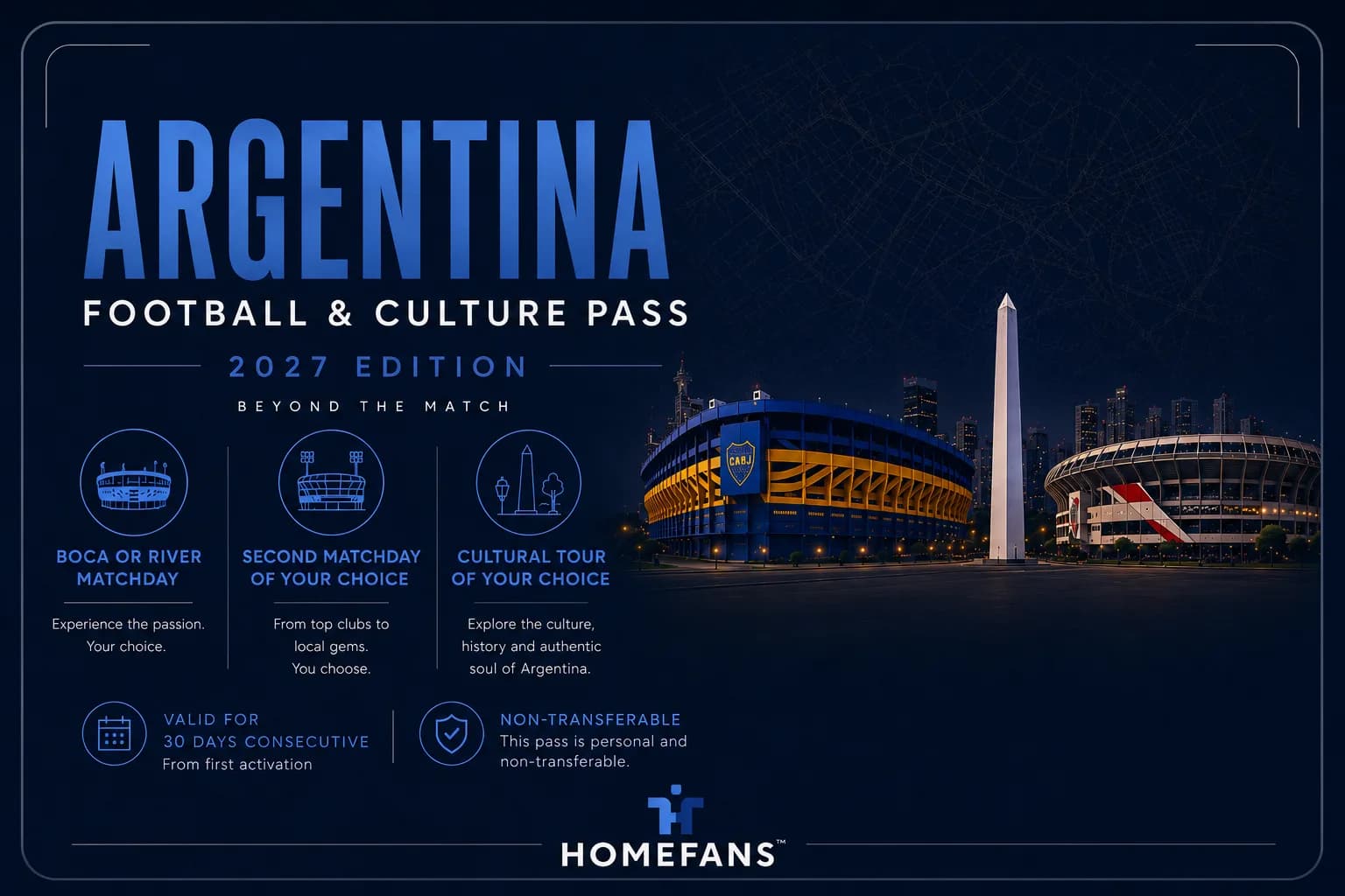 Argentina Football & Culture Pass | Multi-Experience Bundle