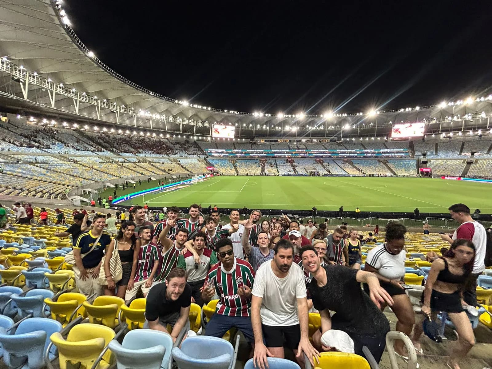 Fluminense Matchday Experience – Long Side Seats