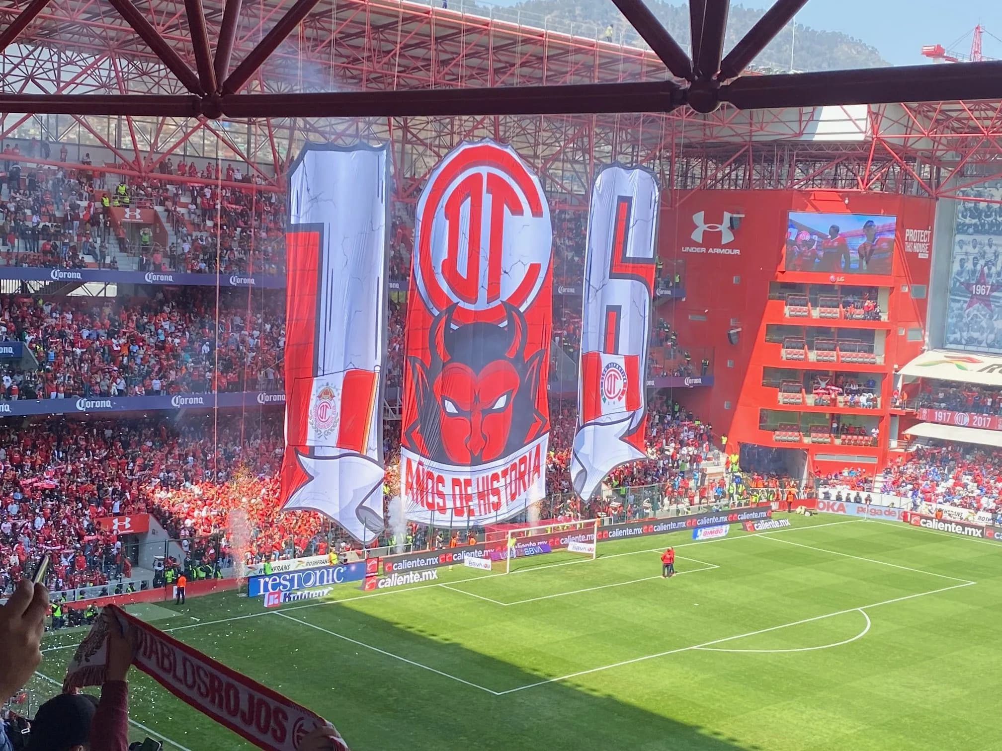 Toluca FC Match Day Experience - Estadio Nemesio Diez