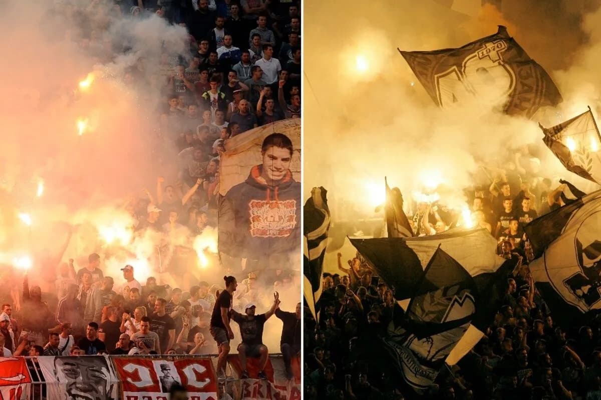 Belgrade Eternal Derby from Inside