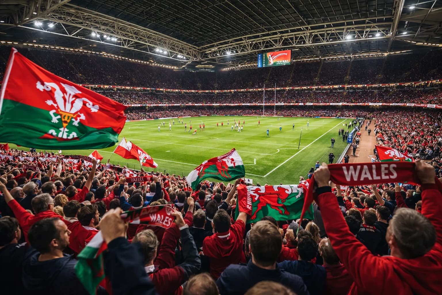 Wales Nations Championship Experience at Principality Stadium