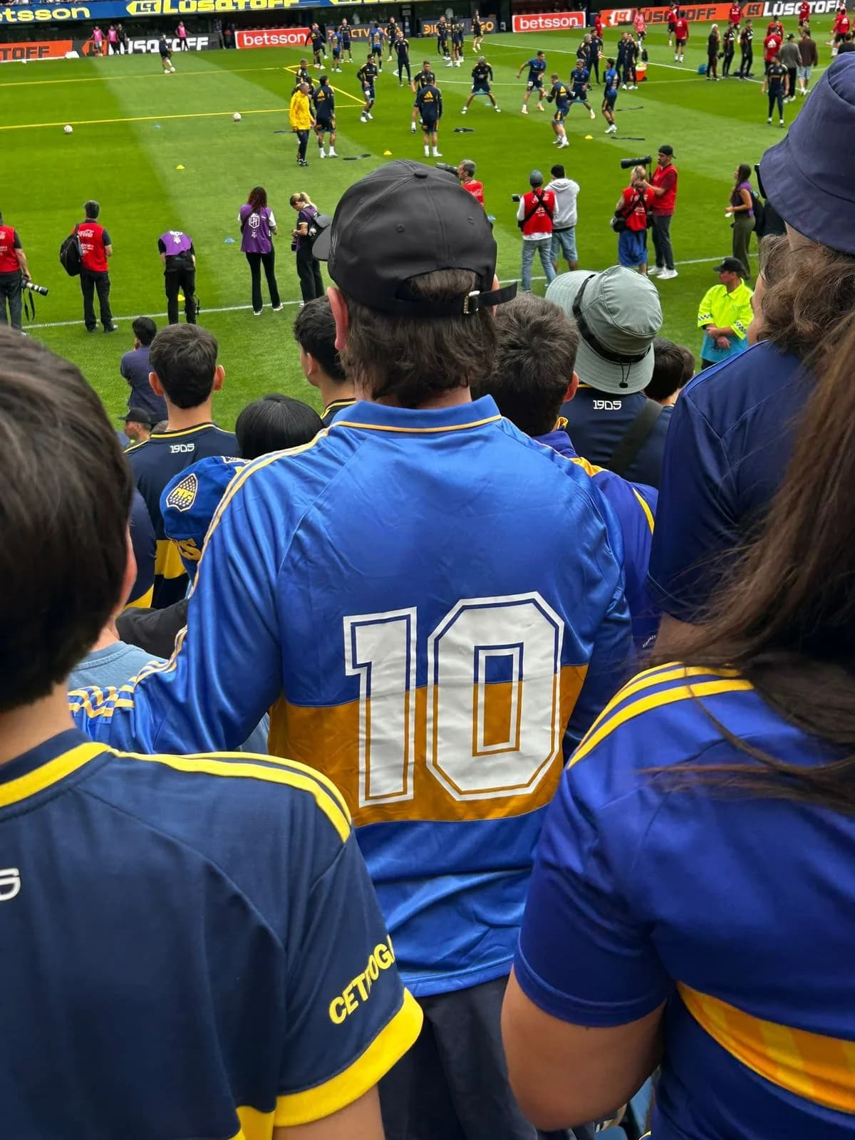 Boca Juniors Matchday Experience – Long side medium or lower seats