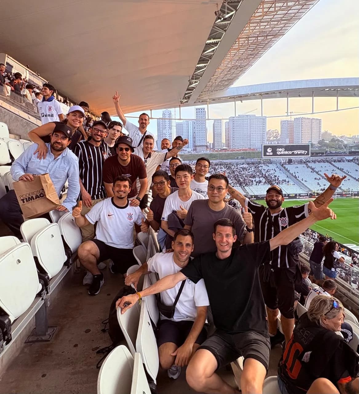 Experience a Corinthians game with a local fan at Arena Corinthians