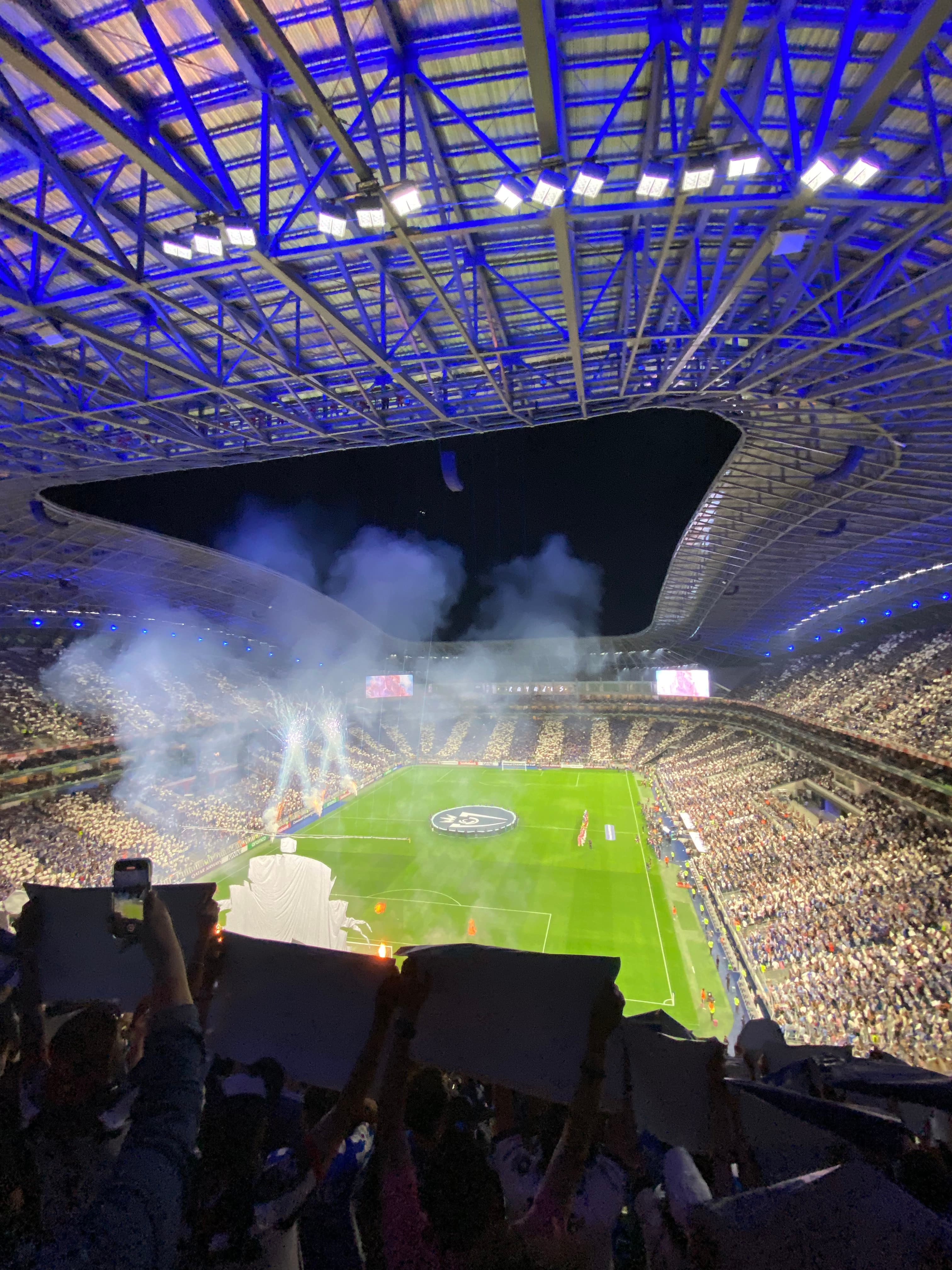 C.F. Monterrey-Rayados Match Experience with local fan.