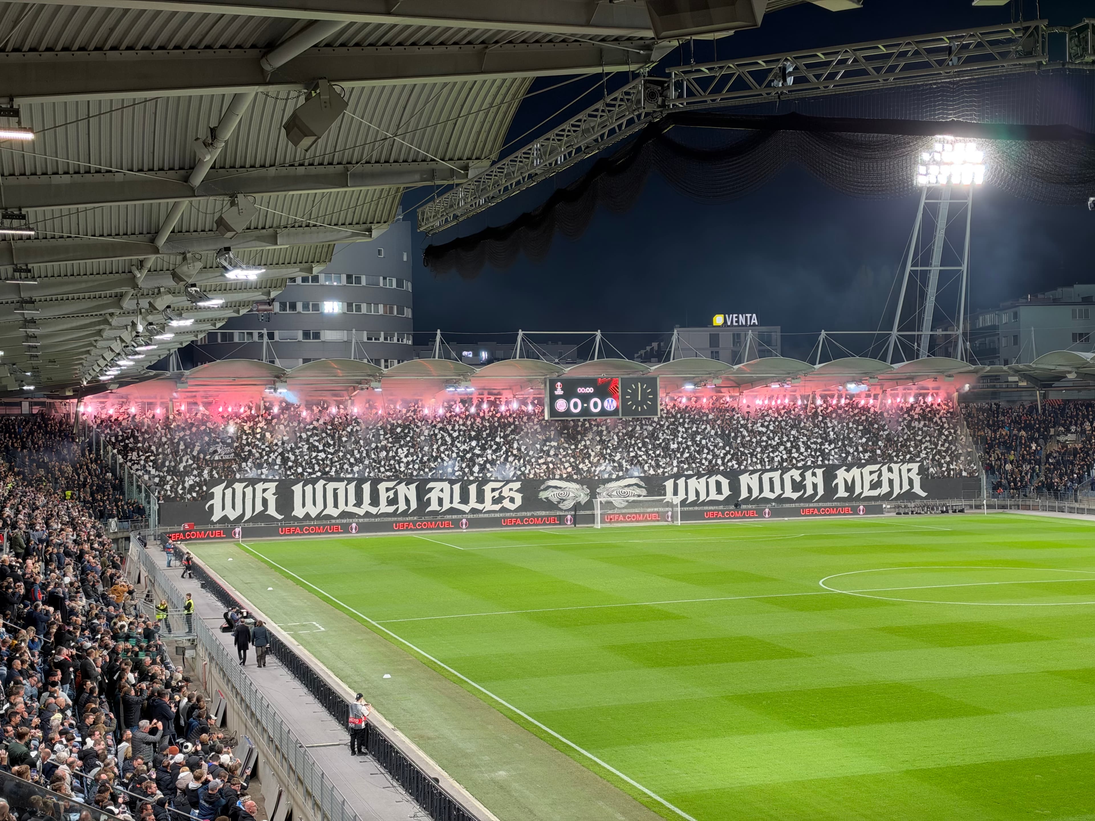 SK Sturm Graz Matchday Experience – European Night in Graz